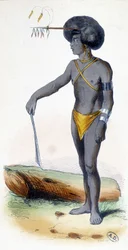 Papuan muotokuva, Uuden-Guinean kansa.