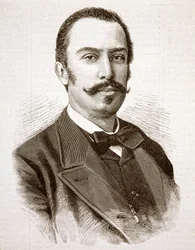 Italian poliitikon Giovanni Giolitin (1842-1928) muotokuva.