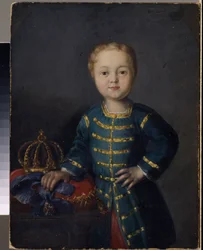 Venäjän tsaarin Ivan VI Antonovichin muotokuva