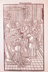 Luultavasti sulttaani Mehmed II vuonna 1481 (kaiverrus