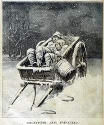 Pieni savupiippu Fougèresin läheisyydessä Dead from Frost - "" Le Petit Journalissa""