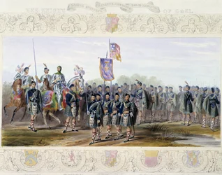 The Armee of Wales - teoksessa "" Knight of England", kirjoittanut J. Whatman, toim. T. M