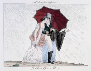 Epävirallinen sateenvarjo - "" Le Bon -genressä", nro. 40, 1800-luvun loppu