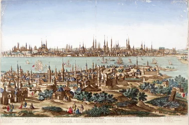 Näkymä Konstantinopoliin