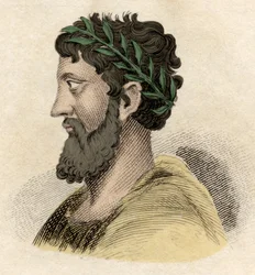 Zaleucus (tai Zaleucos Zaleuco di Locri) kreikkalainen filosofi ja locrealaisten (Italian kansan) lainsäätäjä, asui 7. vuosisadalla eKr. Kaiverrus 1800-luvulta.