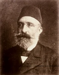 Ahmed Selik MIDHAT Pasha (1822-1863), ottomaanien poliitikko (valokuva).
