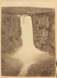 Howick Falls, Umgeni-joki, Natalin maakunta, Etelä-Afrikka, noin 1882