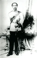 King Chulalongkorn, n. 1880 (m/w kuva)