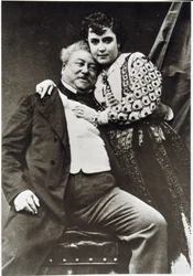 Muotokuva Alexandre Dumas Pèrestä (1802 - 1870) ja hänen rakastajataristaan