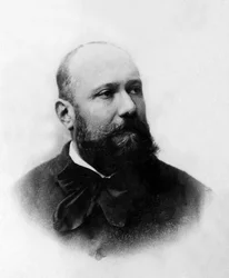 Armand Sylvestren (1837-1901), ranskalaisen toimittajan muotokuva.