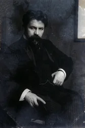 Arthur Nikischin muotokuva (m/w kuva)
