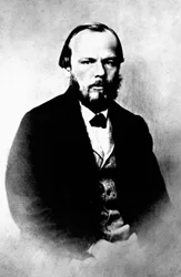 Dostojevskin muotokuva. sd. 1800-luvun lopulla.