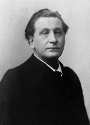 Francois Coppeen (1842-1908), ranskalaisen näytelmäkirjailijan ja kirjailijan muotokuva.