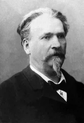 Frederic Mistralin (1830-1914), ranskalaisen runoilijan ja kirjailijan muotokuva.