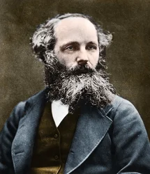 Skotlannin fyysikon JAMES CLERK MAXWELLIN (1831-1879) muotokuva