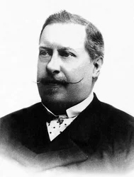 Muotokuva Ludvig I:stä Wittelsbachista (1786-1868), Bavieren kuningas 1825-1848, Maximilian I:n poika, hän luopui kruunusta poikansa Maximilian II:n hyväksi.