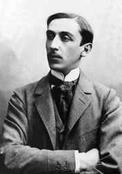Maurice Barresin (1862-1923) muotokuva, ranskalainen esseisti, kirjailija ja poliitikko.