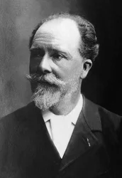 Pierre Paul Leon Glaize (1842-1932), ranskalaisen taidemaalarin muotokuva.
