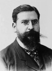 Muotokuva Raoul Pugnosta (1852-1914), pianisti, hän oli myös säveltäjä ja pianonsoiton opettaja Pariisin konservatoriossa.