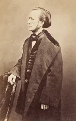 Richard Wagnerin muotokuva, noin 1860-luvulla