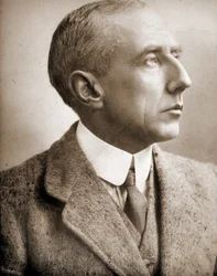 Roald Amundsenin (1872-1928) muotokuva.