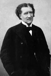 Ranskalaisen näytelmäkirjailijan Victorien Sardoun (1831-1908) muotokuva.
