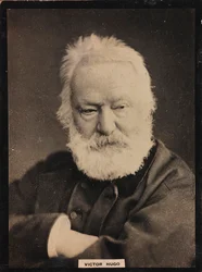 Ranskalaisen kirjailijan Victor Hugon (1802-1885) muotokuva.