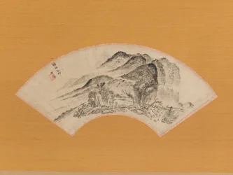 Viipyvä sade puoli kylää, n. 1815-20.