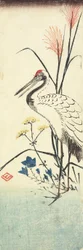 (Pampas Grass, Patrinia, kiinalainen kellokukka ja kurkku), 1830-1858