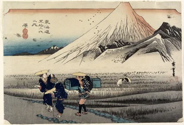 Fuji aamulla, Hara, n. 1833.