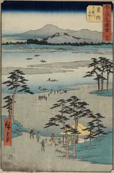 /. 29 Ferry Onte Tenryu_Rier, Mitsuke, heinäkuu 1855