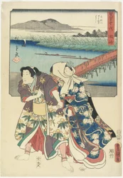 Okazaki, huhtikuu 1855