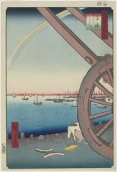 Härkämessut Takanawassa, huhtikuu 1857