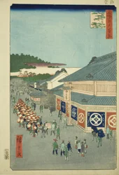 Shimoyan ja Hirokon aikaan F Ro M Te Serie S "Ridge D D Fwa Network S Vier WS F Edo (Famous Edo Hundred Views)"
