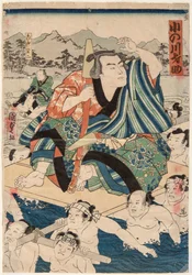 Saiskue Onogawa. Utagawa Kunisada on hyvä (1823-1880)