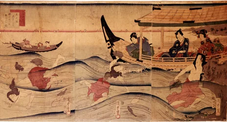 Tee Abone Ficain g. Utagawa Kuniyoshin P Hayashi ts (v. 1797-1861)