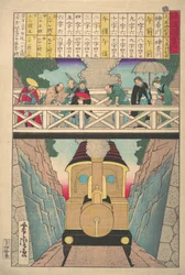Yksinäisen matkustajan rautatieopas, 1800-luku.