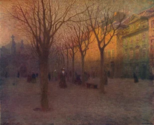 Kampan saari, Praha, c1879-1906, 1906