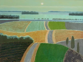 Green Hills Of The County, 2022 (öljy kankaalle)