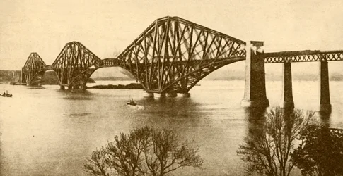 Forth Bridge, 1930.