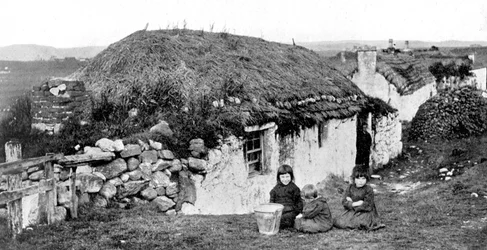 Crofters-talot, Stornoway, Lewis, Western Isles, Skotlanti, 1924-1926.