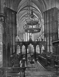Christ Churchin katedraalin sisustus, Dublin, Irlanti, 1924-1926.