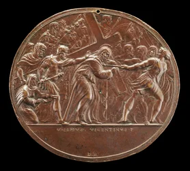 Kristus kantaa ristiä, 1525 tai sen jälkeen.