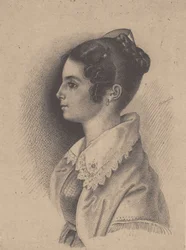 Kreivitär Vera Fjodorovna Vjazemskaja, s. Gagarina 1790-1886