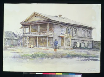 Surikovin talo Krasnojarskissa, 1890-91