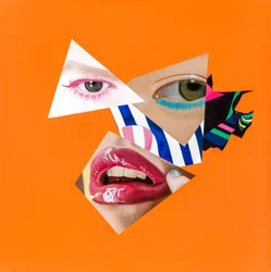 Clown Sauce, 2015 (Akryyli kankaalle)