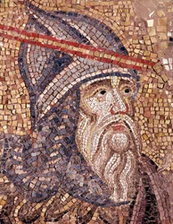 Sotilaan pää (mosaiikki