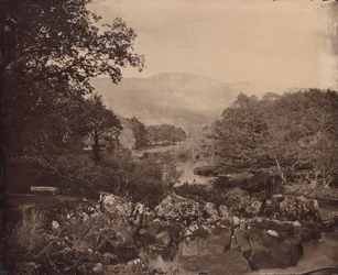 Näkymä nurmikolle, Dennicanniby, 1870-luku.