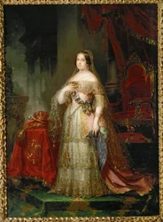 Kuningatar Isabel II (maalaus kankaalle)