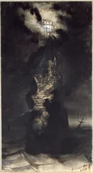 Les Casquetsin majakka, 1866